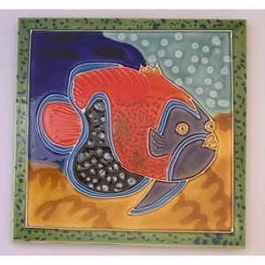 Clownfish Clown Fish Decorative Ceramic Wall Art Tile 8x8 New